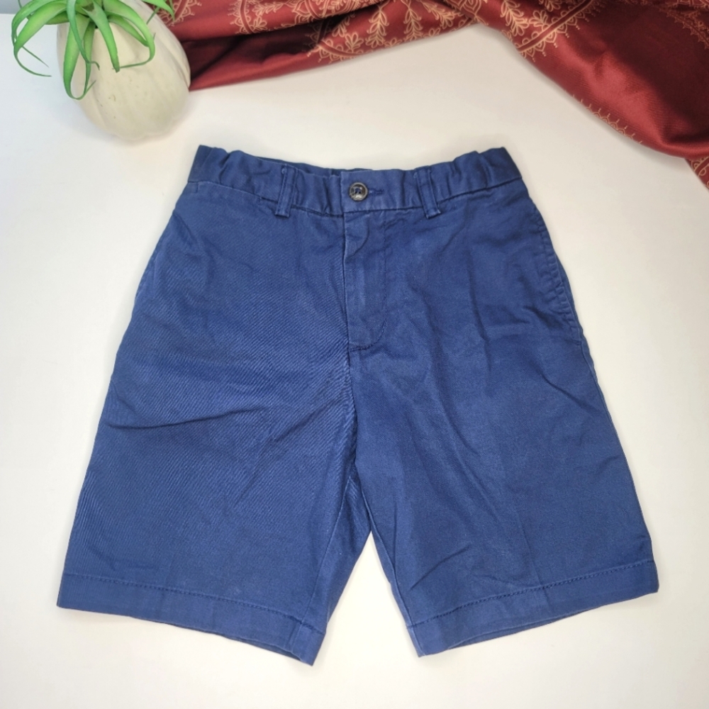 Polo Ralph Lauren Shorts Navy Blue Cotton Kids Size 7